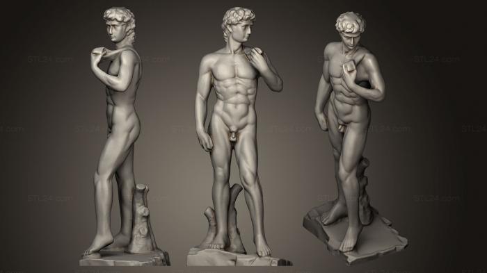 Статуи античные и исторические (Скульптура, STKA_1270) 3D модель для ЧПУ станка